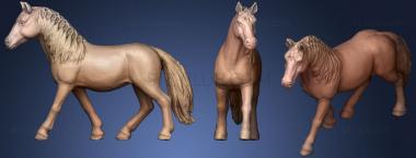 3D модель Игрушечная лошадка (STL)